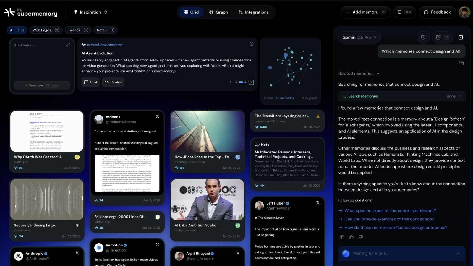 🧠 Supermemory Solves AI Memory Issues!