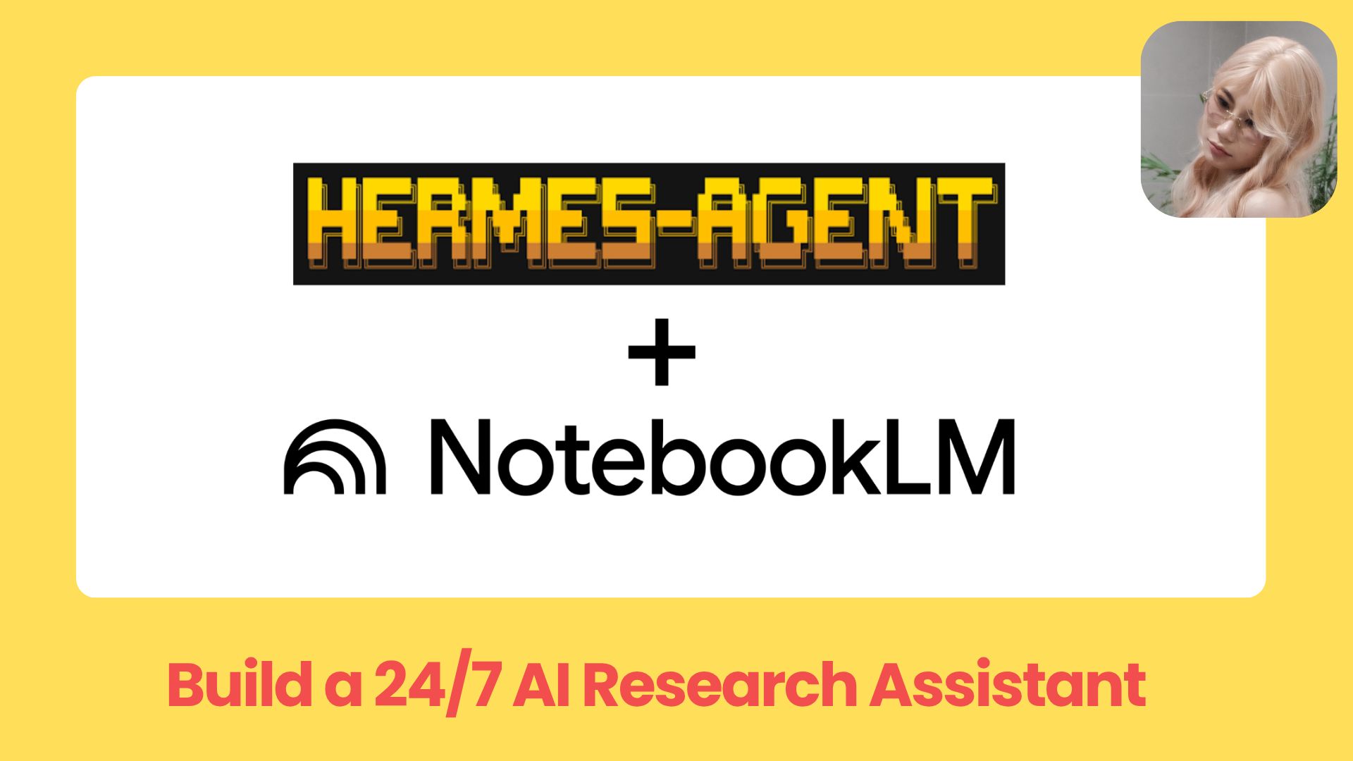 🧠 Step-by-Step Tutorial: Hermes AI Agent Got a NEW Research Brain with NotebookLM