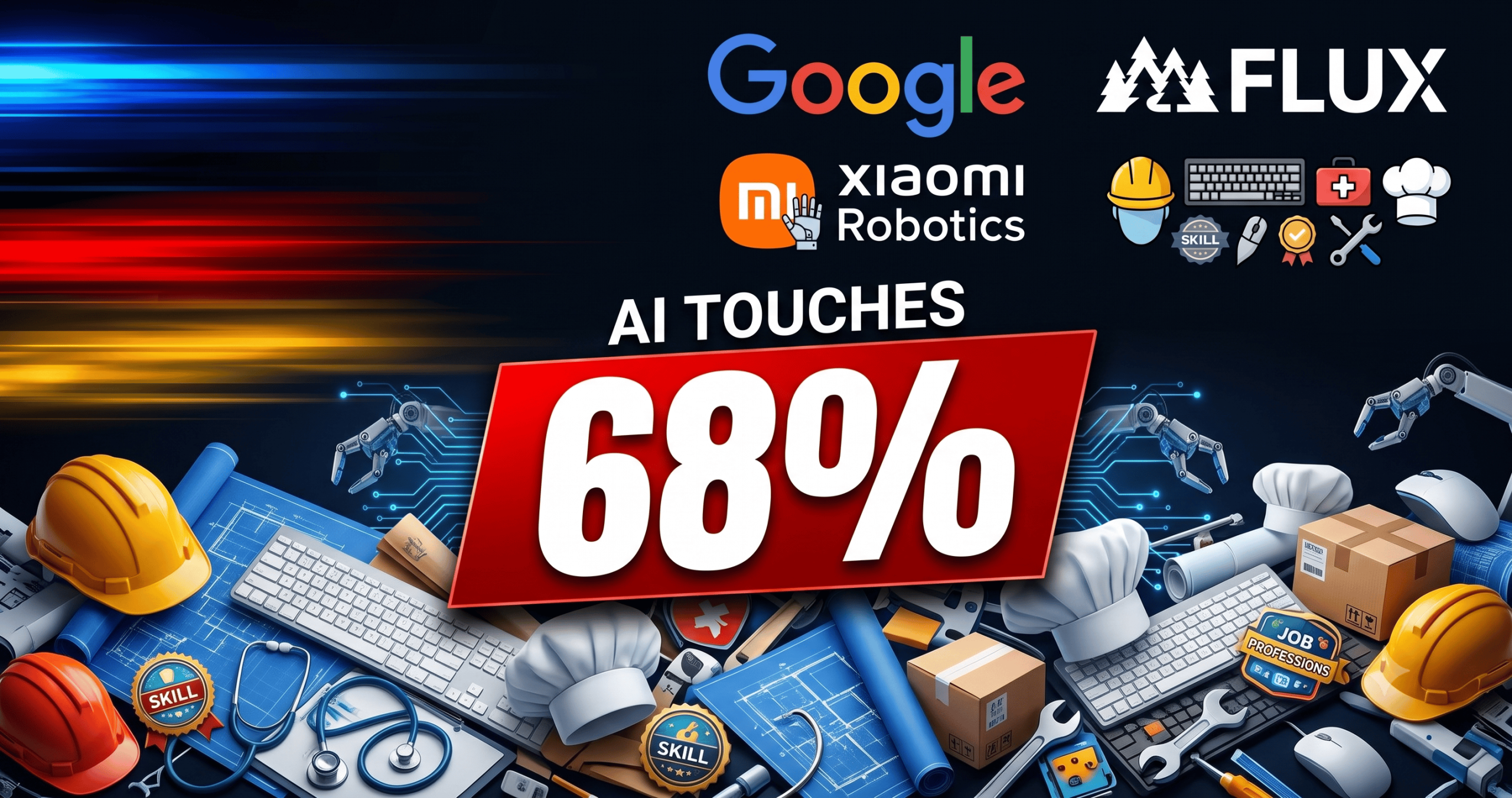 🧠 AI Touches 68% of Jobs