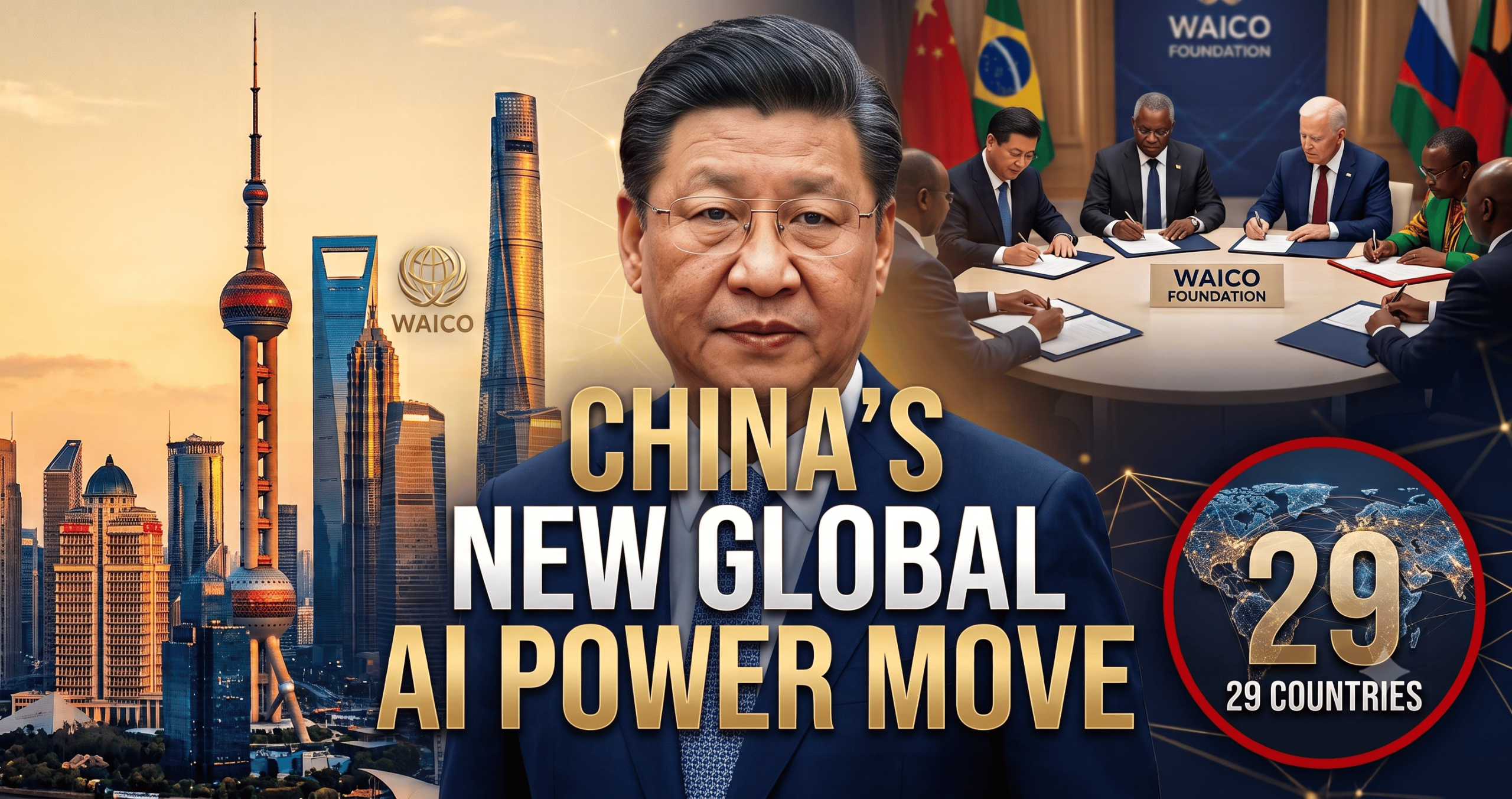 🌍 China’s New Global AI Power Move