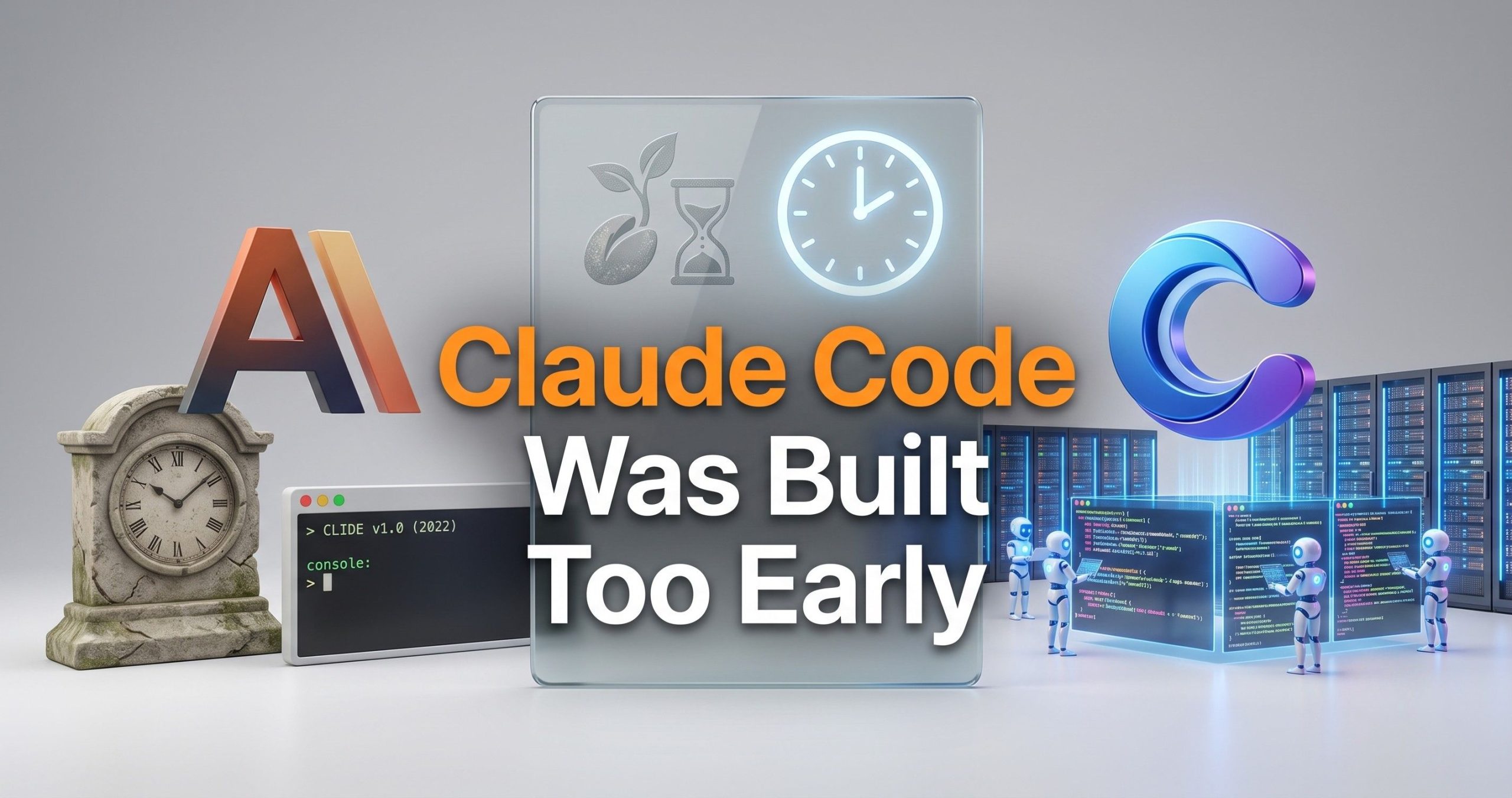 ⚡ Claude Code Was Built Too Early