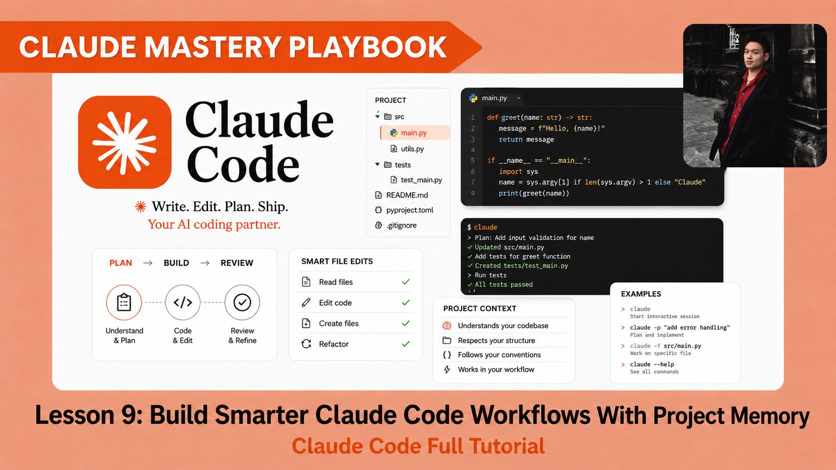 🔥 [Claude AI Mastery Playbook] Lesson 9: I Fixed Claude Code’s Memory Issue with 5 Simple Markdown Files