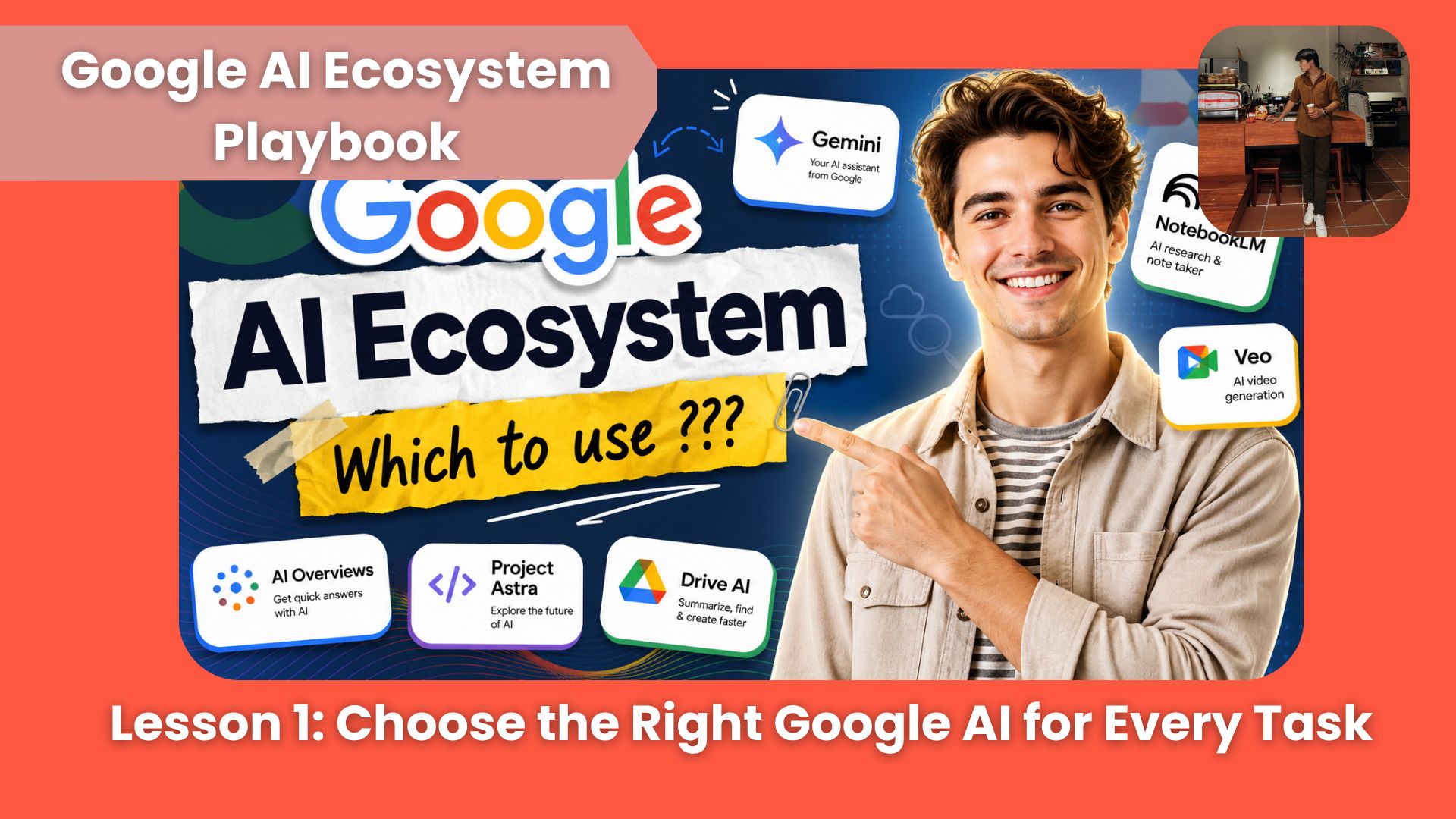 📘 [Google AI Ecosystem Playbook] Lesson 1: Choose the Right Google AI for Every Task (Part 2)
