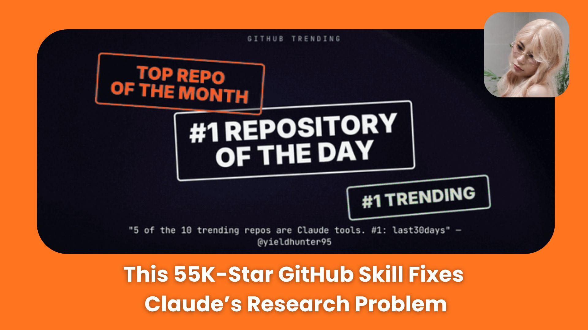 🔥 This #1 Trending Skill Completely Gives Claude a Research Superpower (55K-Star Now)