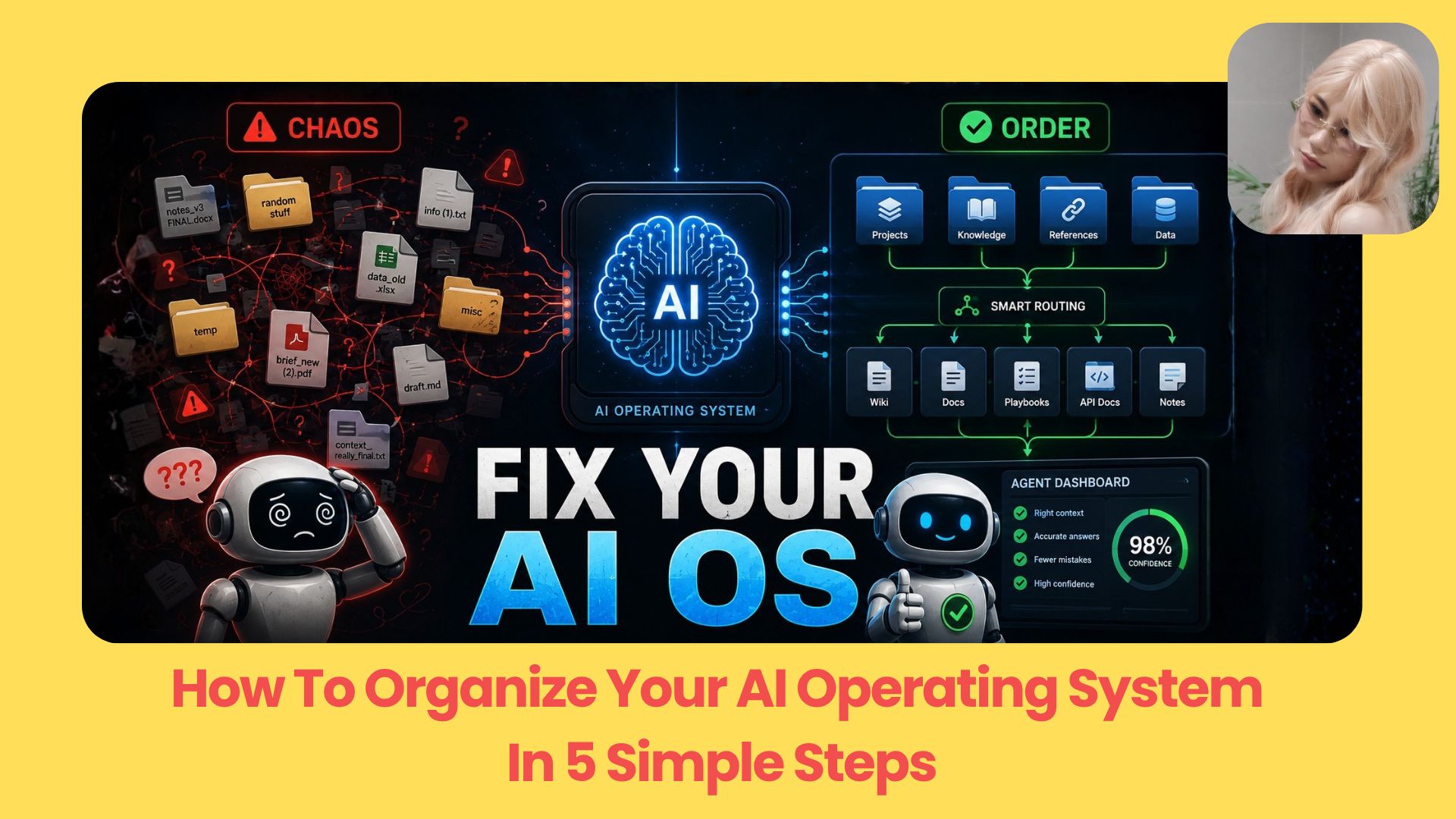 🧠 Steal My Exact AI OS Setup (Plus 5 Simple Tips to Keep Every Agents Focused & Reliable)