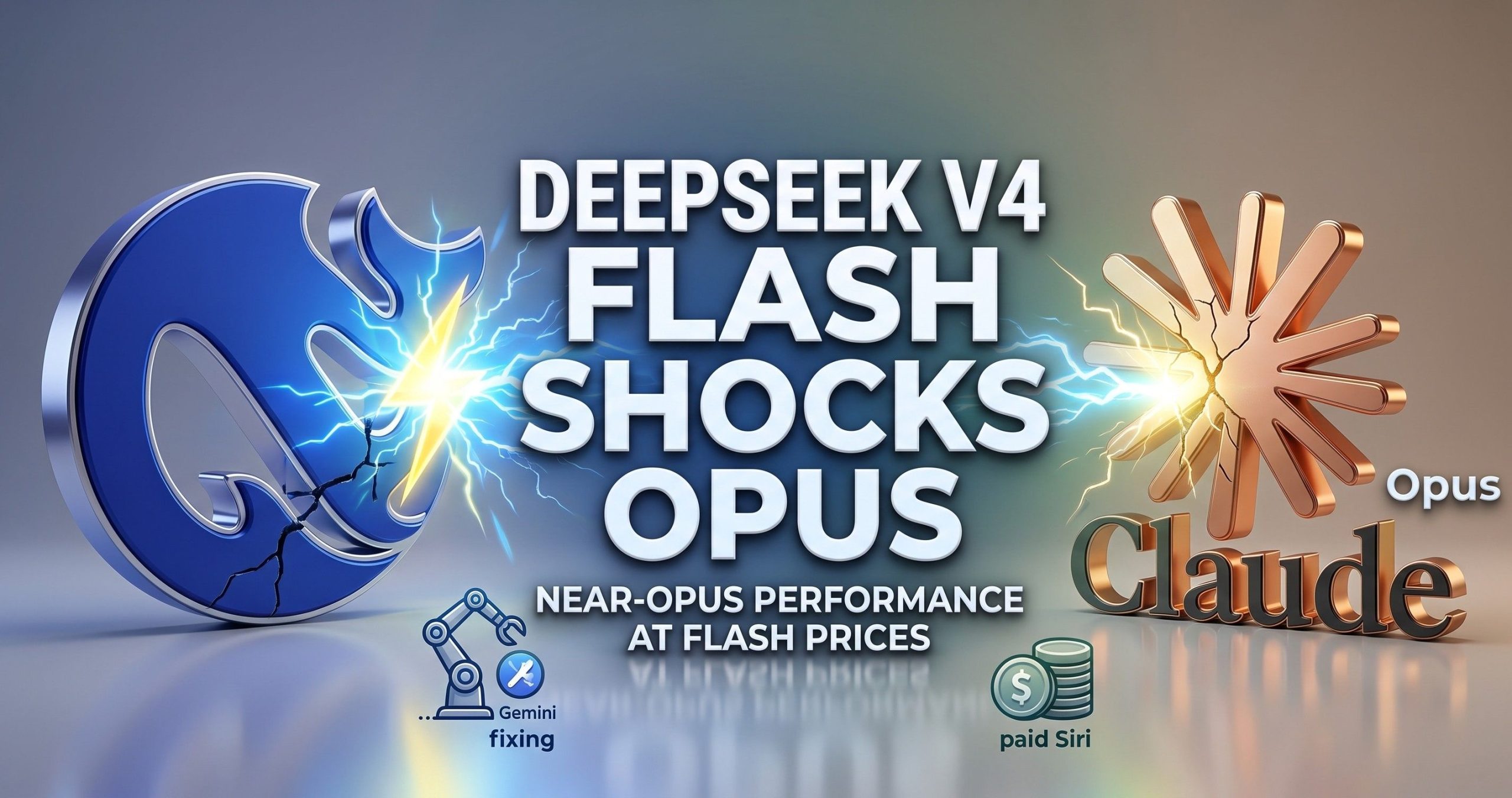 🤯 DeepSeek V4 Flash Shocks Opus