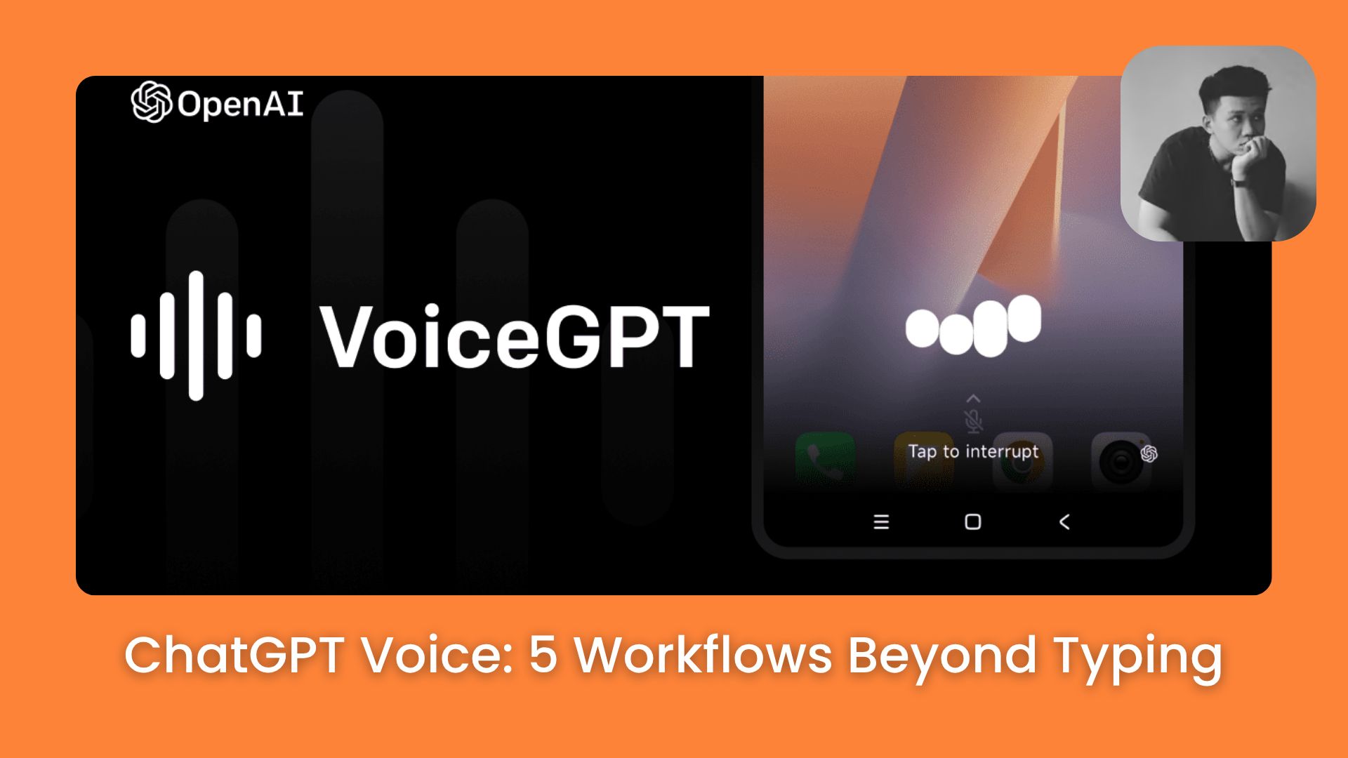 🎙️ 5 Practical ChatGPT Voice Workflows You Can Try Immediately (Beginner-Friendly)