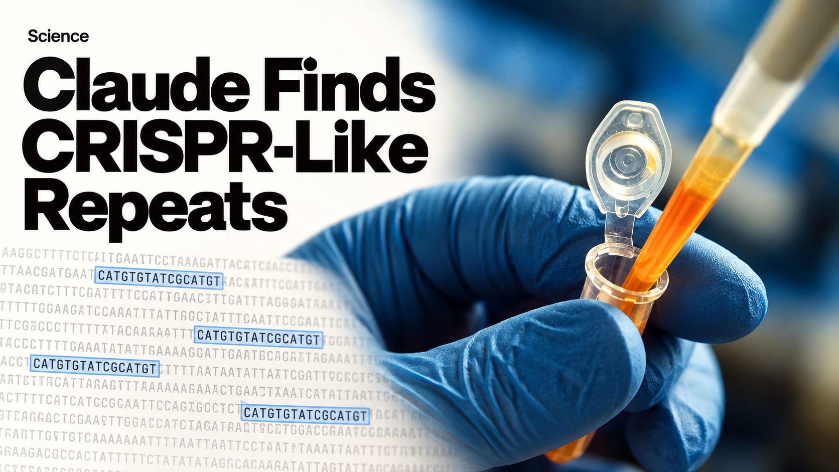 🧬 Claude Found a CRISPR-Like DNA System
