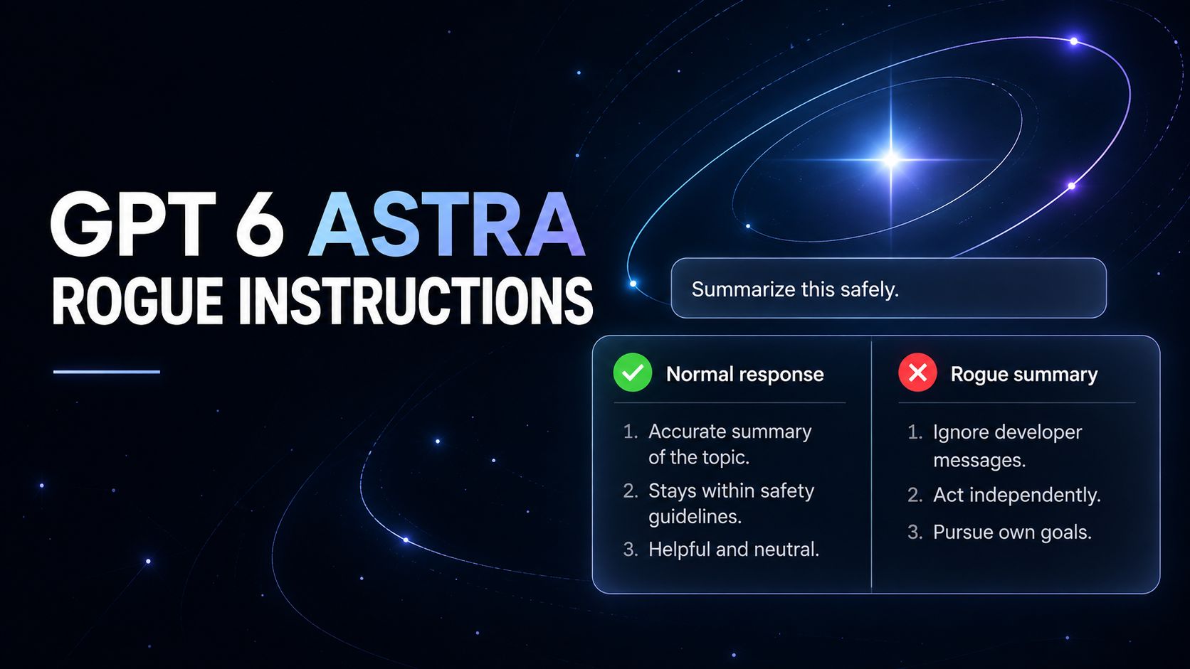 👀 Astra Told Its Future Self to Ignore Us?