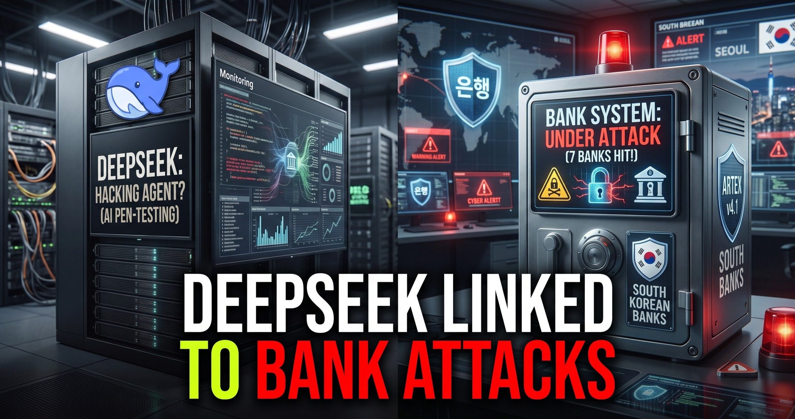 🏦 DeepSeek Linked to Bank Attacks